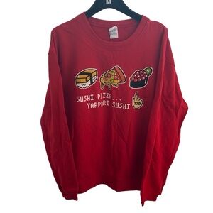 NWT Sushi print unisex sweatshirt